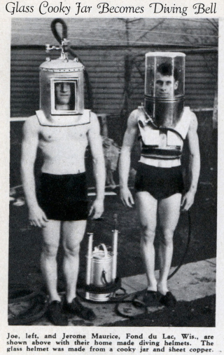 Illustration for article titled The Strange and Wonderful History of Diving Suits, From 1715 to Today